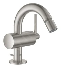 Grohe Atrio - Bidetkraan Met Waste, M-size, Supersteel 32108DC3