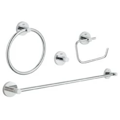 Grohe Essentials - Badkamer Accessoireset, Chroom 40823001
