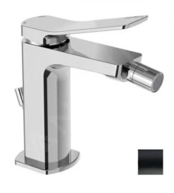 Paffoni Tilt - Bidetkraan Met Waste, Mat Zwart TI135NO