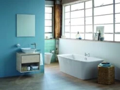 Ideal Standard Connect Air - Wastafelonderkast 600x440x517 Mm, Bruin Mat/wit Mat E0826VY -Duravit || Geberit || Grohe Verkoopwinkel e35ca3f8c23afe17bdeb718b