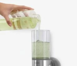 Simplehuman Badkamer Accessoires - Zeep- En Shampoo Dispenser Met Houder, 2x 444 Ml, Gebrosteld Rvs BT1028 -Duravit || Geberit || Grohe Verkoopwinkel e393396d30d60fad555f2bf6