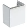 Geberit ICon - Wastafelonderkast 370x415x279 Mm, 1 Deur, Scharnieren Rechts, Glanzend Wit 502.300.01.2