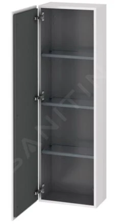 Duravit L-Cube - Hoge Badkamerkast 1320x400x243 Mm, Links, Glanzend Wit LC1168L2222 -Duravit || Geberit || Grohe Verkoopwinkel e4c3659a9e7375322c6803e1