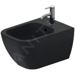 Duravit Happy D.2 - Hangend Bidet, 365x540 Mm, Kraangat, Anthracite Mat 2258151300