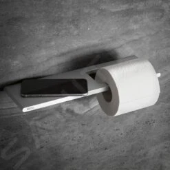 Keuco Edition 400 - Toiletrolhouder Met Planchet, Zilver 11573170000 -Duravit || Geberit || Grohe Verkoopwinkel e647bc3c2d113363200efef7