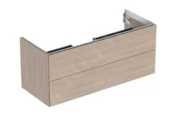 Geberit ONE - Wastafelonderkast, 118x50x47 Cm, 2 Laden, Eiken 505.265.00.5