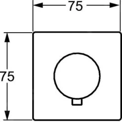 Hansa Living - Inbouwdeel Voor Omstelling, Chroom 02879172 -Duravit || Geberit || Grohe Verkoopwinkel e7a2e291b7e3b610491f7d49 1