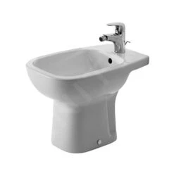 Duravit D-Code - Staande Bidet, Alpine Wit 22381000002
