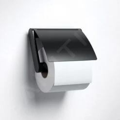 Keuco Plan - Toiletrolhouder Met Deksel, Mat Zwart 14960370000 -Duravit || Geberit || Grohe Verkoopwinkel e7def82e888e8181b7a54211
