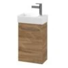 Villeroy & Boch Avento - Wastafelonderkast, 340x514x202 Mm, 1 Deur, Oak Kansas A87601RH