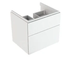 Geberit Xeno 2 - Wastafelonderkast 600 Mm, Interne Lade Met LED Verlichting, Glanzend Wit 500.506.01.1