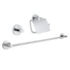 Grohe Essentials - Accessoireset 3-in-1, Chroom 40775001