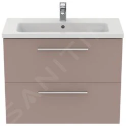 Ideal Standard I.Life S - Wastafelonderkast, 800x375x630 Mm, 2 Laden, Mat Beige T5295NH -Duravit || Geberit || Grohe Verkoopwinkel e9d414cd719eb447211a506e