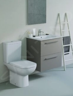 Ideal Standard I.Life A - Wastafelonderkast, 600x440x630 Mm, 2 Laden, Mat Kwartsgrijs T5255NG -Duravit || Geberit || Grohe Verkoopwinkel ea4de52a4397f9e0d4ea1d1d