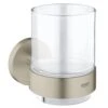 Grohe Essentials - Glas Met Houder, Geborsteld Nikkel 40447EN1