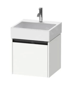 Duravit Ketho.2 - Wastafelkast 440x484x460 Mm, 1 Lade, Mat Wit K25074018180000