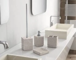 Sapho Gedy Quadrotto - Zeepdispenser, Tortora QU8166 -Duravit || Geberit || Grohe Verkoopwinkel ebce500b02e7a94111525c2c 2