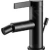 Keuco IXMO - 1-hendel Bidetmengkraan Met Waste, Mat Zwart 59509371000