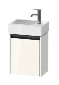 Duravit Ketho.2 - Wastafelkast 440x364x238 Mm, 1 Deur, Scharnieren Rechts, Glanzend Wit K25071R22220000