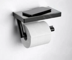 Keuco Reva - Toiletpapierhouder, Mat Zwart 12873379000 -Duravit || Geberit || Grohe Verkoopwinkel eebe88cc3be6d3ec51502b18