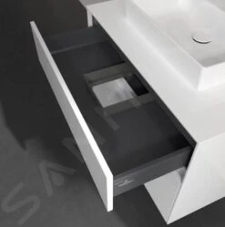 Villeroy & Boch Collaro - Wastafelonderkast, 800x548x500 Mm, 2 Laden, Glossy White C08000DH -Duravit || Geberit || Grohe Verkoopwinkel f0af5ac4bf3f6a113e6e9f77