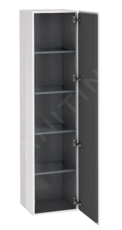 Duravit L-Cube - Hoge Badkamerkast 1760x400x363 Mm, Rechts, Glanzend Wit LC1180R2222 -Duravit || Geberit || Grohe Verkoopwinkel f1950111be3482b51a1a203a