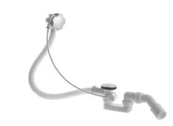 Duravit Toebehoren - Af- En Overloopgarnituur, Bowden, Chroom 791287000001000