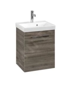 Villeroy & Boch Avento - Wastafelonderkast, 430x514x352 Mm, 1 Deur, Stone Oak A88700RK