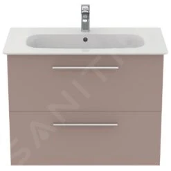 Ideal Standard I.Life A - Wastafelonderkast, 800x440x630 Mm, 2 Laden, Mat Beige T5256NH -Duravit || Geberit || Grohe Verkoopwinkel f45c0cfb72a8c812398c4e06