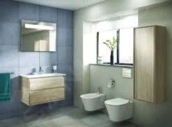 Ideal Standard Connect Air - Wastafelonderkast 800x440x517 Mm, 2 Laden, Decor Eiken Grijs/mat Wit E0819PS -Duravit || Geberit || Grohe Verkoopwinkel f5c70b52a0c3041ac1807d5c