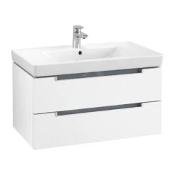 Villeroy & Boch Subway 2.0 - Wastafelkast, 787x420x449 Mm, 2 Laden, Mat Wit A68900MS