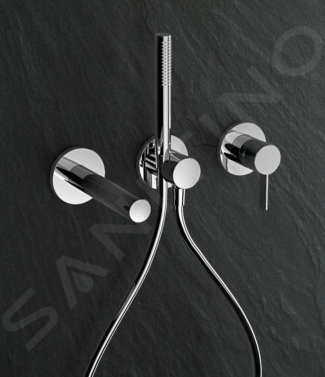 Keuco IXMO - Stopkraan Inbouw Met Douchehouder, Chroom 59541010201 5 Keuco IXMO - Stopkraan Inbouw Met Douchehouder, Chroom 59541010201 - Afbeelding 5