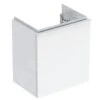 Geberit ICon - Wastafelonderkast, 37x42x28 Cm, 1 Deur, Scharnieren Rechts, Glanzend Wit 502.300.01.1