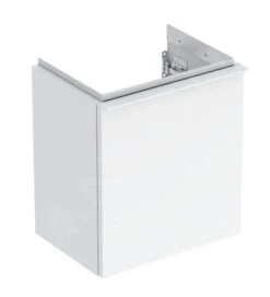 Geberit ICon - Wastafelonderkast, 37x42x28 Cm, 1 Deur, Scharnieren Rechts, Glanzend Wit 502.300.01.1