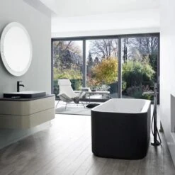 Duravit Happy D.2 Plus - Vrijstaand Bad, 1800x800 Mm, Wit/graphit Super Matt 700453800000000 -Duravit || Geberit || Grohe Verkoopwinkel f99f783765782c37e89dcfef