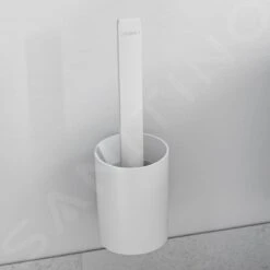 Hansgrohe WallStoris - Wc Borstel Met Houder, Mat Wit 27927700 -Duravit || Geberit || Grohe Verkoopwinkel fa7173742186195fb2d44b95