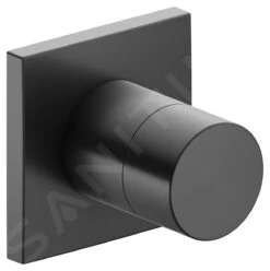 Keuco IXMO - Afsluit- En Omstelventiel Inbouw, 2-weg, Zwart Chroom 59557130002