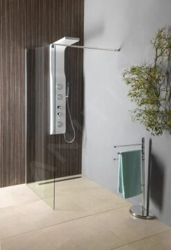 Aqualine Accessoires - Staande Handdoekhouder, Chroom HI31 -Duravit || Geberit || Grohe Verkoopwinkel fc20c4e07e36131ab47ef44f