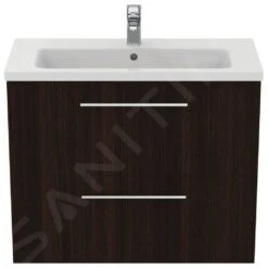 Ideal Standard I.Life S - Wastafelonderkast, 800x375x630 Mm, 2 Laden, Coffee Eiken T5295NW -Duravit || Geberit || Grohe Verkoopwinkel fd22a035a3ba583f250bf805