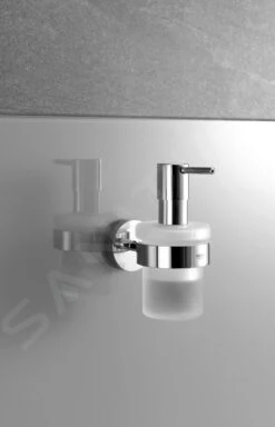 Grohe Essentials - Zeepdispenser, Chroom 40448001 -Duravit || Geberit || Grohe Verkoopwinkel fd6e8f7d3b76d3cb14a80b4e