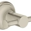 Grohe Essentials Authentic - Haak, Geborsteld Nikkel 40656EN1