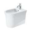 Duravit White Tulip - Staand Bidet, Met WonderGliss, Wit 22931000001