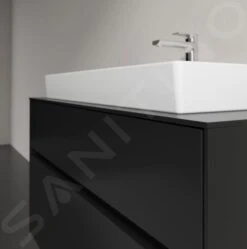Villeroy & Boch Collaro - Wastafelkast, 1000x548x500 Mm, 2 Laden, Mat Zwart C02000PD -Duravit || Geberit || Grohe Verkoopwinkel fef5c4dd21e7e162a8516082 1